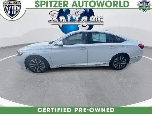 Platinum White Pearl 2020 Honda Accord Hybrid Touring