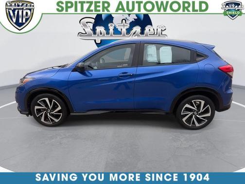 Aegean Blue Metallic 2019 Honda HR-V Sport