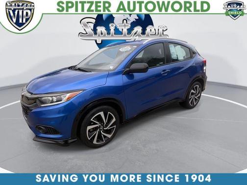 Aegean Blue Metallic 2019 Honda HR-V Sport