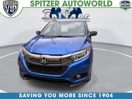 Aegean Blue Metallic 2019 Honda HR-V Sport