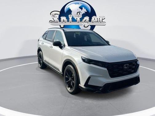 Platinum White Pearl 2024 Honda CR-V Hybrid Sport