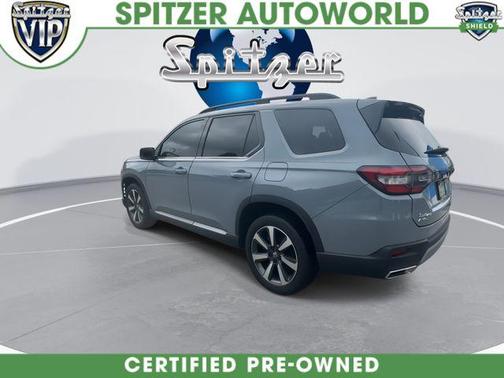 Sonic Gray Pearl 2025 Honda Pilot Touring