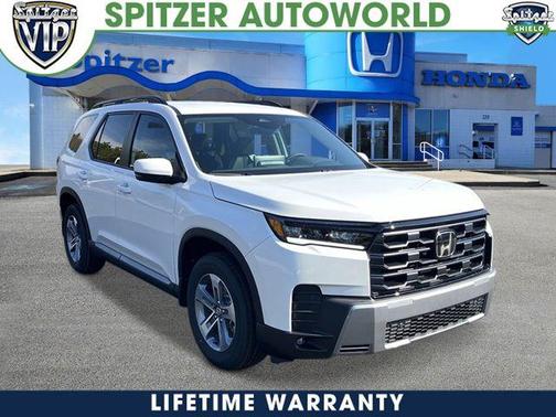 White Diamond Pearl 2026 Honda Pilot EX-L