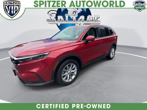 Radiant Red Metallic 2024 Honda CR-V EX