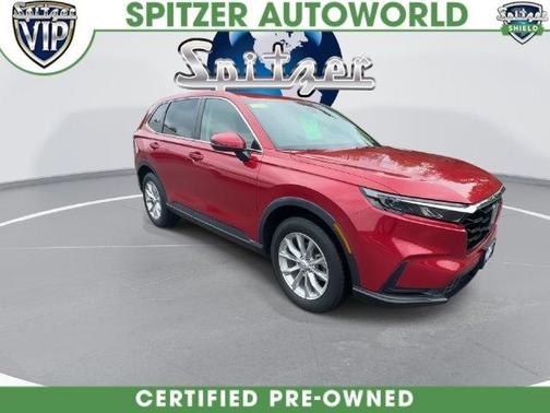Radiant Red Metallic 2024 Honda CR-V EX