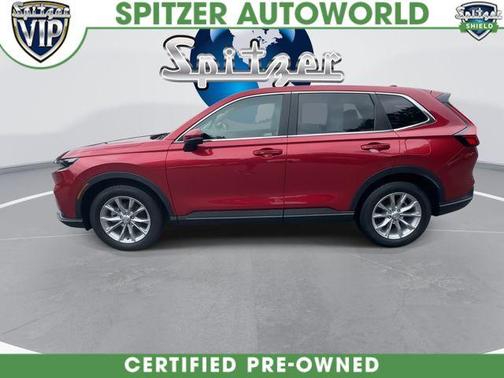 Radiant Red Metallic 2024 Honda CR-V EX