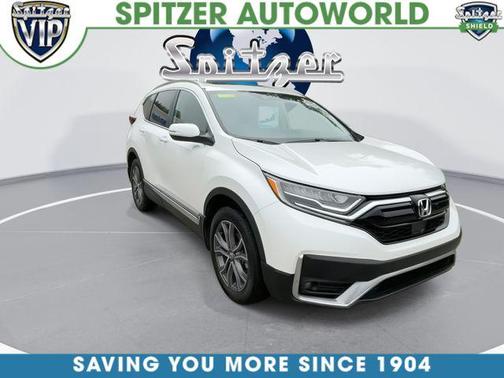 Platinum White Pearl 2020 Honda CR-V Touring