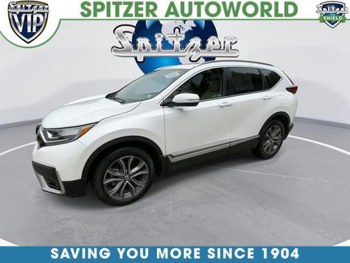 Platinum White Pearl 2020 Honda CR-V Touring