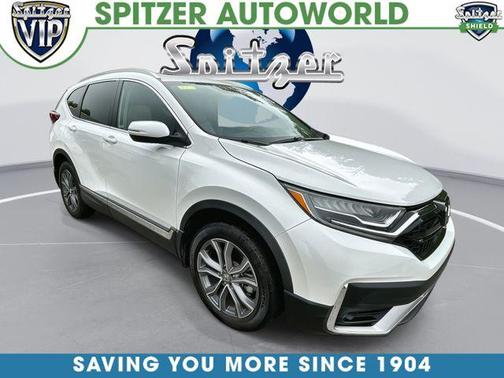 Platinum White Pearl 2020 Honda CR-V Touring