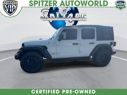 Bright White Clearcoat 2018 Jeep Wrangler Unlimited Sport