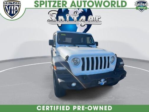 Bright White Clearcoat 2018 Jeep Wrangler Unlimited Sport