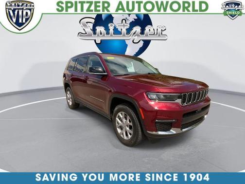 Velvet Red Pearlcoat 2021 Jeep Grand Cherokee L Limited
