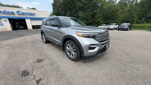 Silver Metallic 2023 Ford Explorer Limited