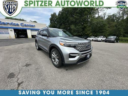 Silver Metallic 2023 Ford Explorer Limited