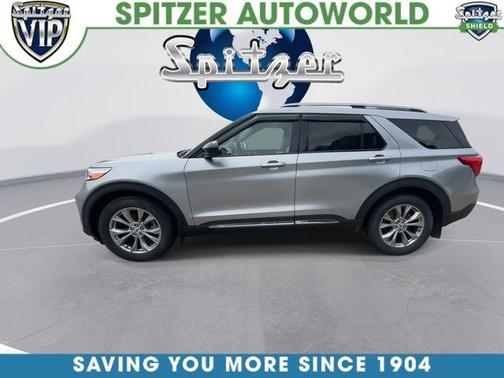 Silver Metallic 2023 Ford Explorer Limited