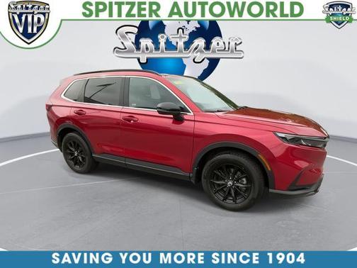Radiant Red Metallic 2024 Honda CR-V Hybrid Sport-L