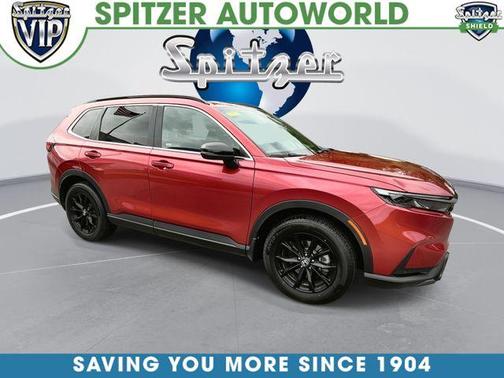 Radiant Red Metallic 2024 Honda CR-V Hybrid Sport-L