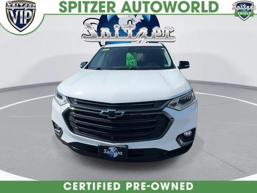 Summit White 2020 Chevrolet Traverse Premier