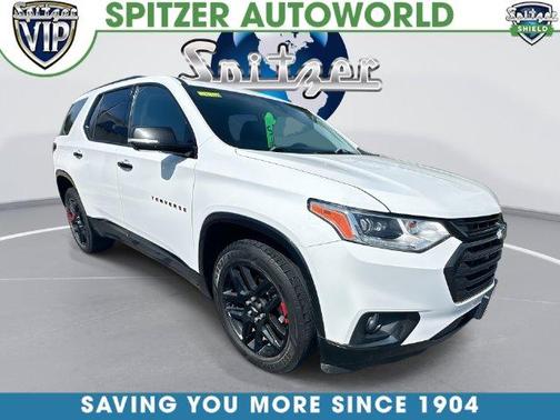 Summit White 2020 Chevrolet Traverse Premier