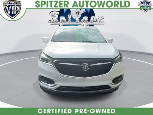 White Frost Tri-Coat 2019 Buick Enclave Essence