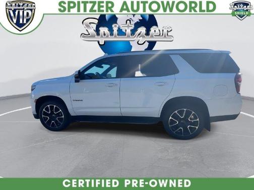 Summit White 2023 Chevrolet Tahoe RST