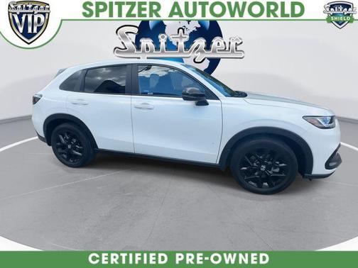 Platinum White Pearl 2024 Honda HR-V Sport
