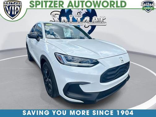 Platinum White Pearl 2024 Honda HR-V Sport