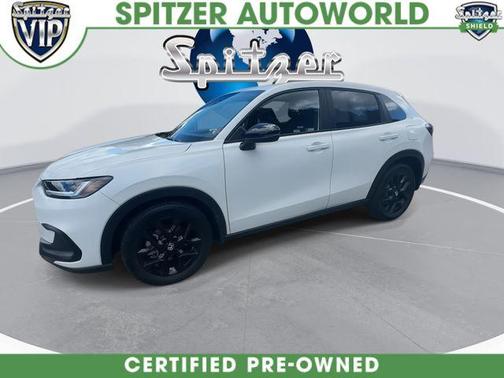 Platinum White Pearl 2024 Honda HR-V Sport