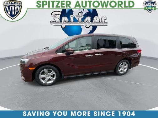 Deep Scarlet Pearl 2019 Honda Odyssey EX-L