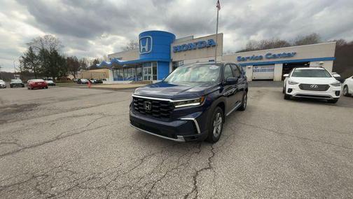 Obsidian Blue Pearl 2023 Honda Pilot EX-L 8-Passenger