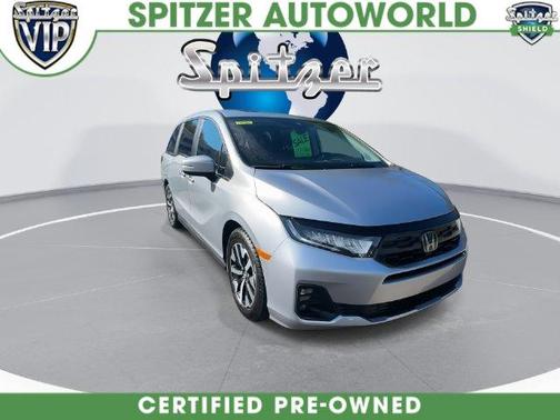 Solar Silver Metallic 2025 Honda Odyssey EX-L