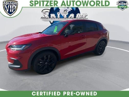 Milano Red 2024 Honda HR-V Sport
