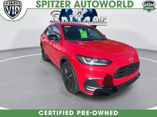 Milano Red 2024 Honda HR-V Sport