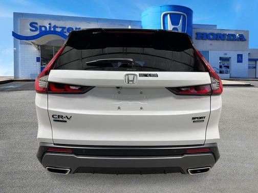 Platinum White Pearl 2026 Honda CR-V Hybrid Sport Touring