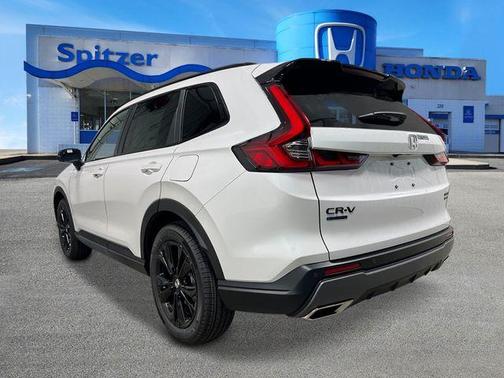 Platinum White Pearl 2026 Honda CR-V Hybrid Sport Touring