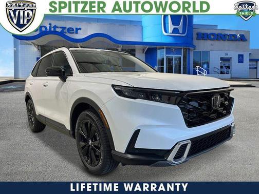 Platinum White Pearl 2026 Honda CR-V Hybrid Sport Touring