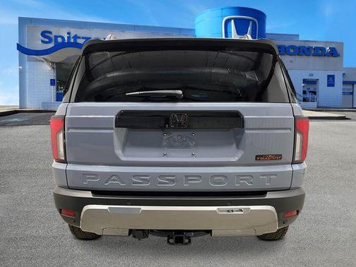 Sonic Gray Pearl 2026 Honda Passport TrailSport Elite Blackout