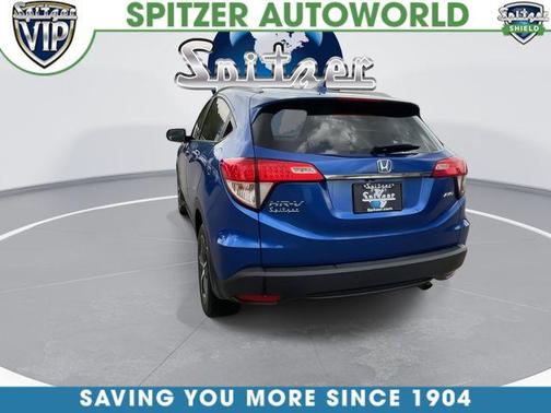 Aegean Blue Metallic 2022 Honda HR-V EX