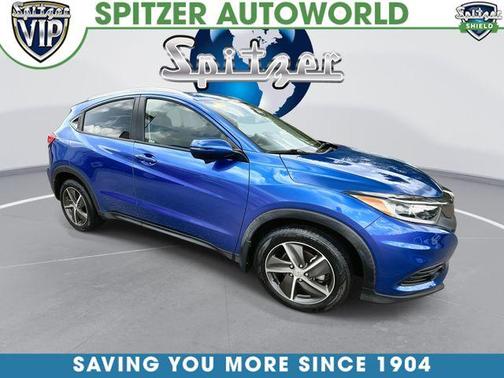 Aegean Blue Metallic 2022 Honda HR-V EX
