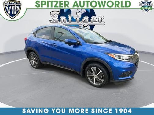 Aegean Blue Metallic 2022 Honda HR-V EX