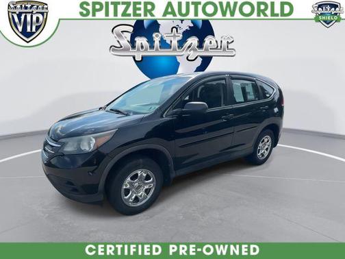 Crystal Black Pearl 2013 Honda CR-V LX
