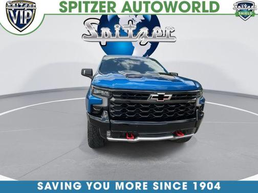 Glacier Blue Metallic 2022 Chevrolet Silverado 1500 ZR2