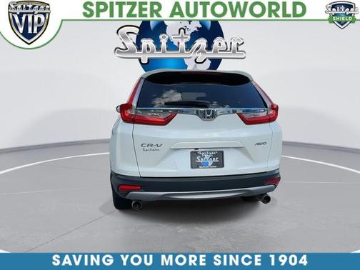 White Diamond Pearl 2018 Honda CR-V EX