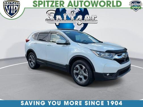White Diamond Pearl 2018 Honda CR-V EX