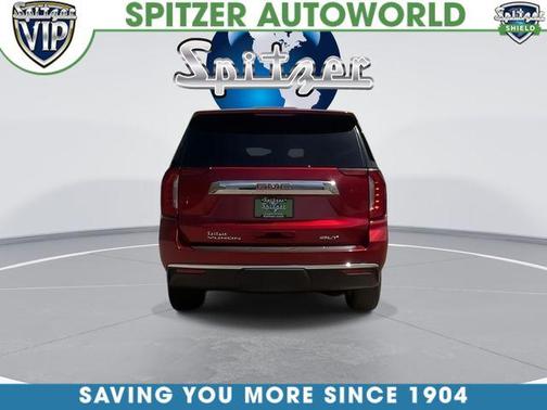 Volcanic Red 2024 GMC Yukon SLT