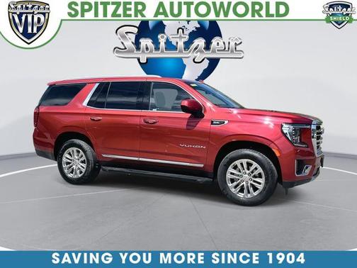 Volcanic Red 2024 GMC Yukon SLT