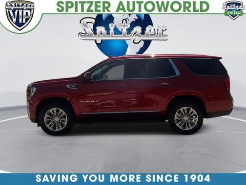 Volcanic Red 2024 GMC Yukon SLT