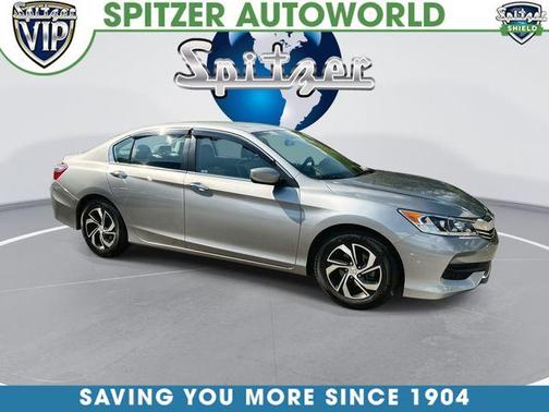 Lunar Silver Metallic 2016 Honda Accord LX