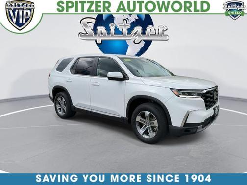 Platinum White Pearl 2025 Honda Pilot EX-L