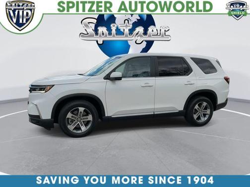 Platinum White Pearl 2025 Honda Pilot EX-L